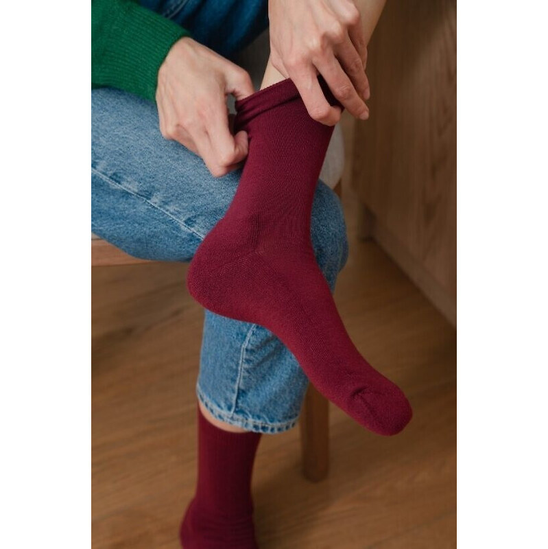 Ponožky Steven art.130 poloviční froté Merino Wool 35-41 113554581