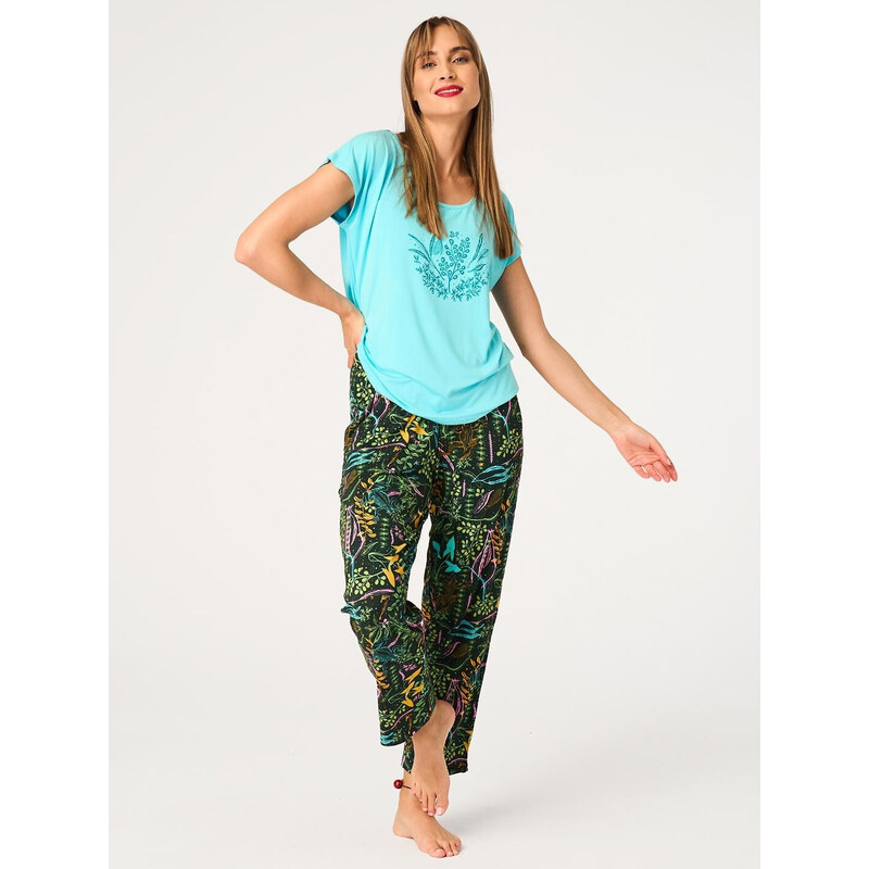 Pyžamo Key LNS 582 A26 cr/r S-XL dámské 113557422