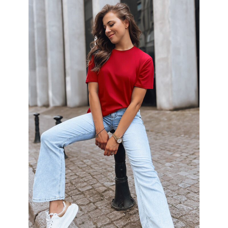 MAYLA dámské tričko červené FashionStreet RY2210