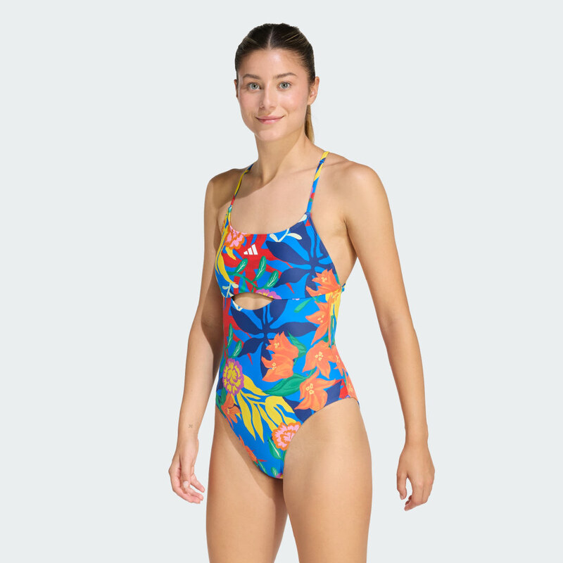 Adidas PLAVKY MEXICANA FLORALS SE ZAVAZOVÁNÍM NA ZÁDECH