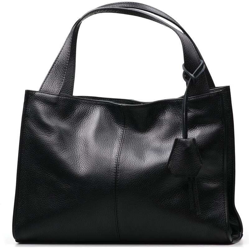 Blaire Kožená shopper kabelka Venice černá 113557995