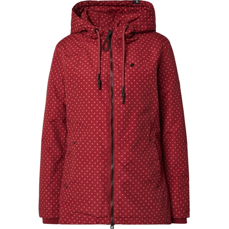 alife & kickin Zimní bunda LilouAK pastelově červená / tmavě červená 101273985