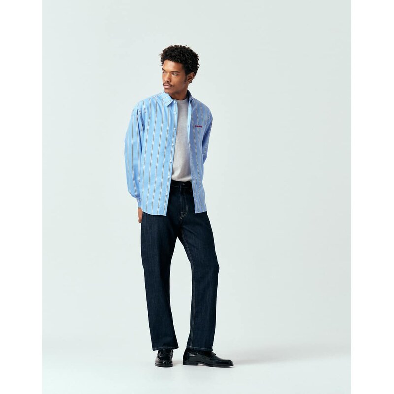 Jack & Jones Ted relaxed straight jean in dark blue
