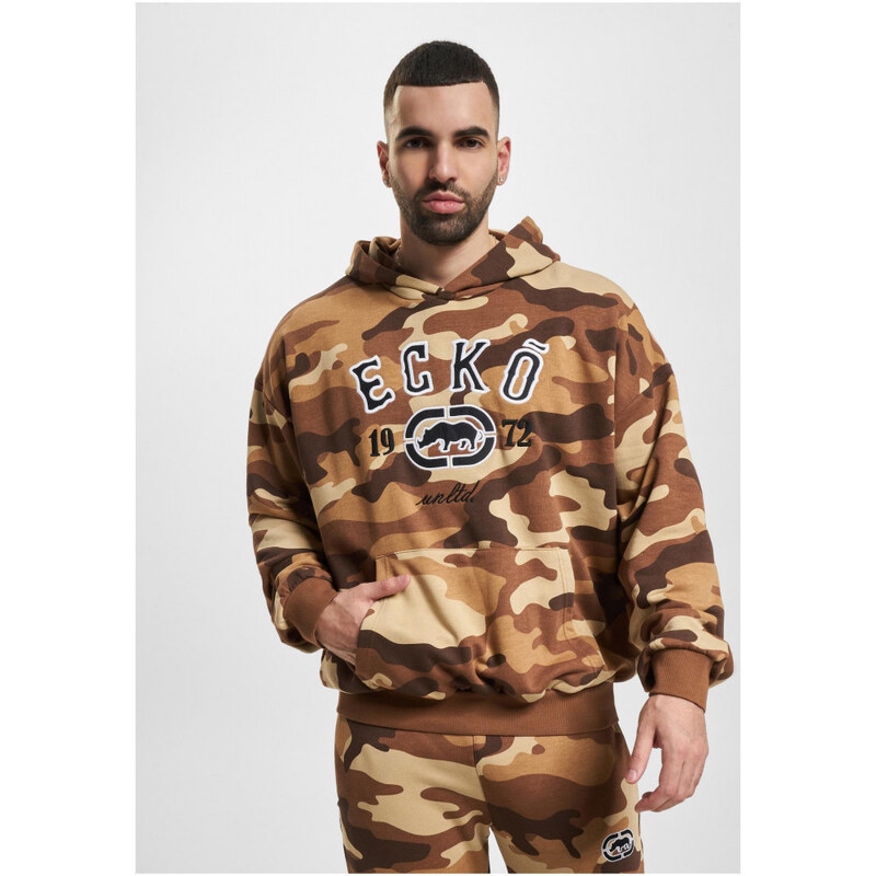 Ecko Unltd. mikina pánská Hoody in Brown