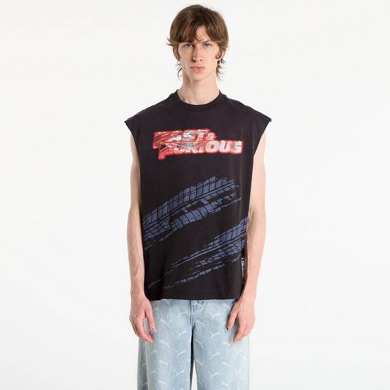 Tričko Puma x Fast & Furious Cutoff Puma Black M