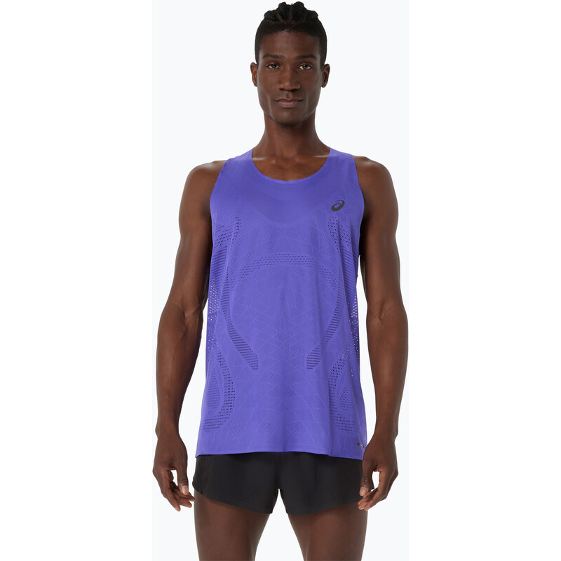 Pánské běžecké tričko ASICS Metarun Singlet cobalt burst