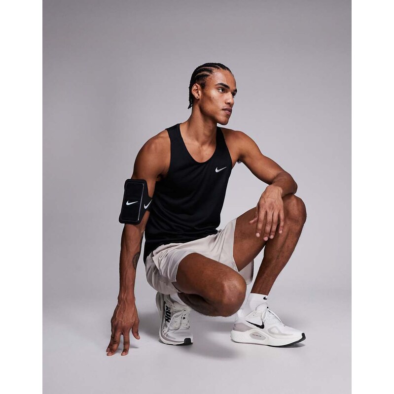 Nike Running Stride Dri-FIT vest in black