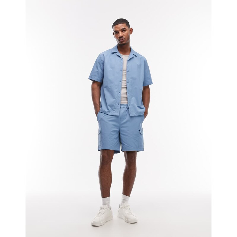 ASOS DESIGN motionMAX four way stretch co-ord shorter length