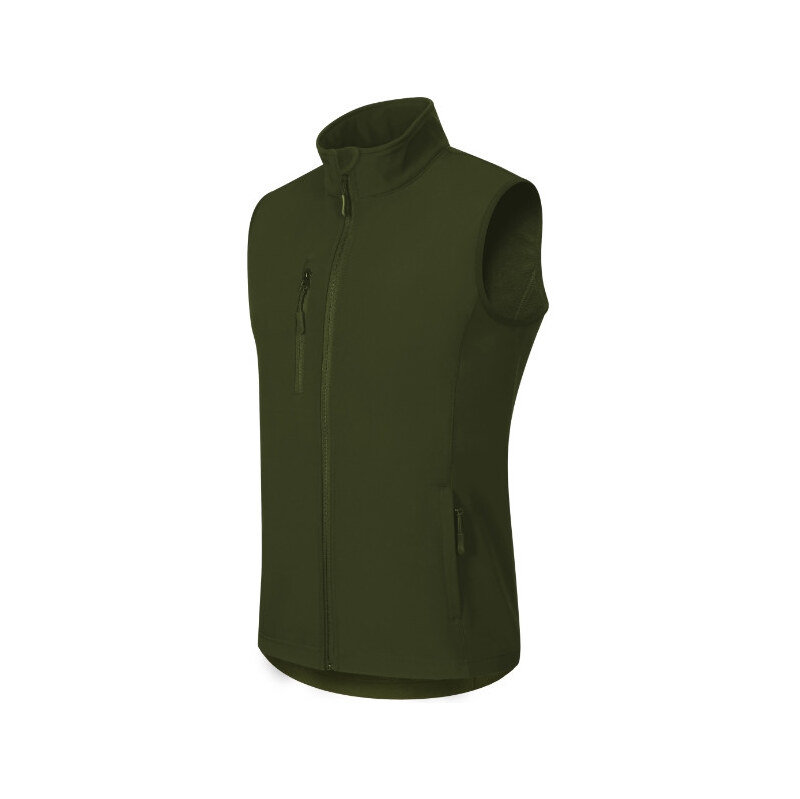 MALFINI, a.s. Trail softshellová vesta pánská military