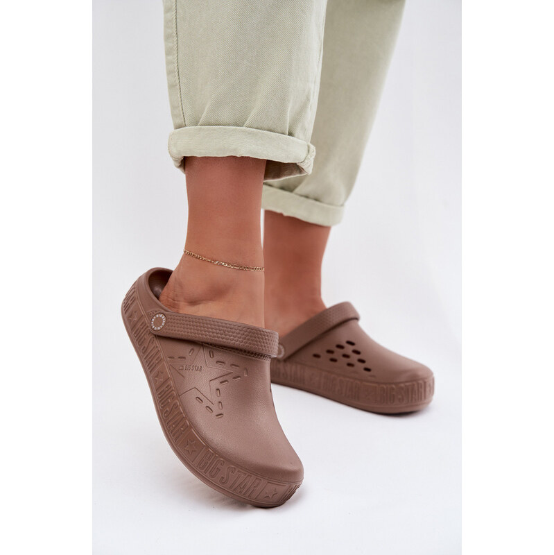 Big Star Shoes Dámské pantofle Chodaki pěnové Big Star TT274A085