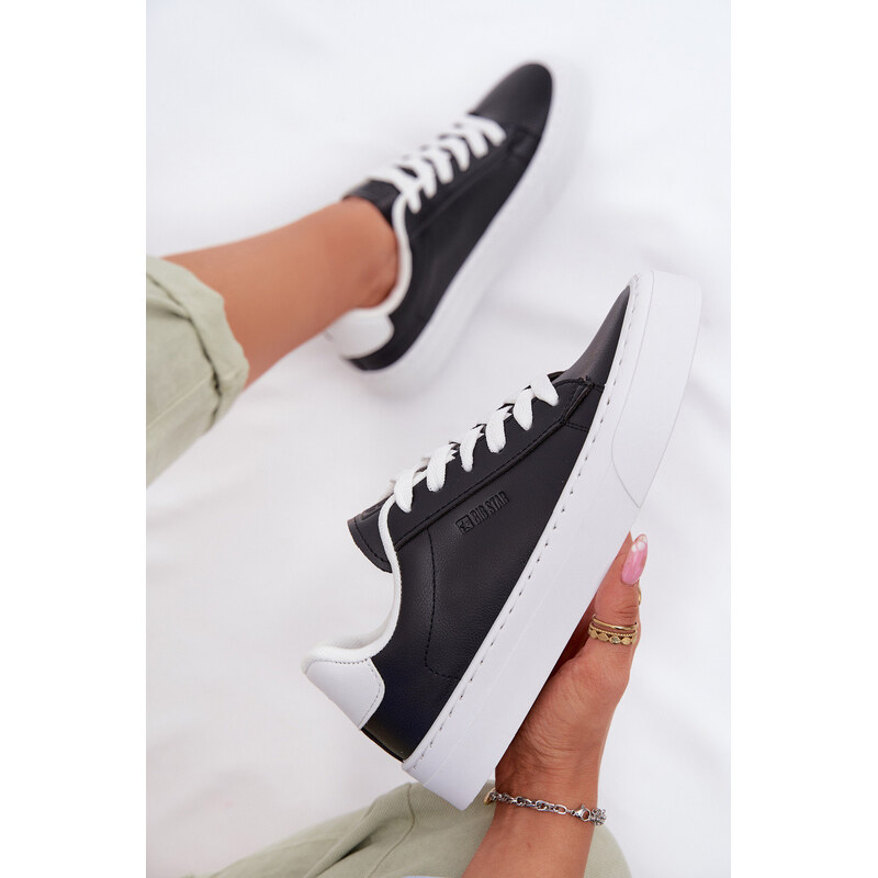Big Star Shoes Dámské tenisky z eko kůže Big Star TT274927 HI