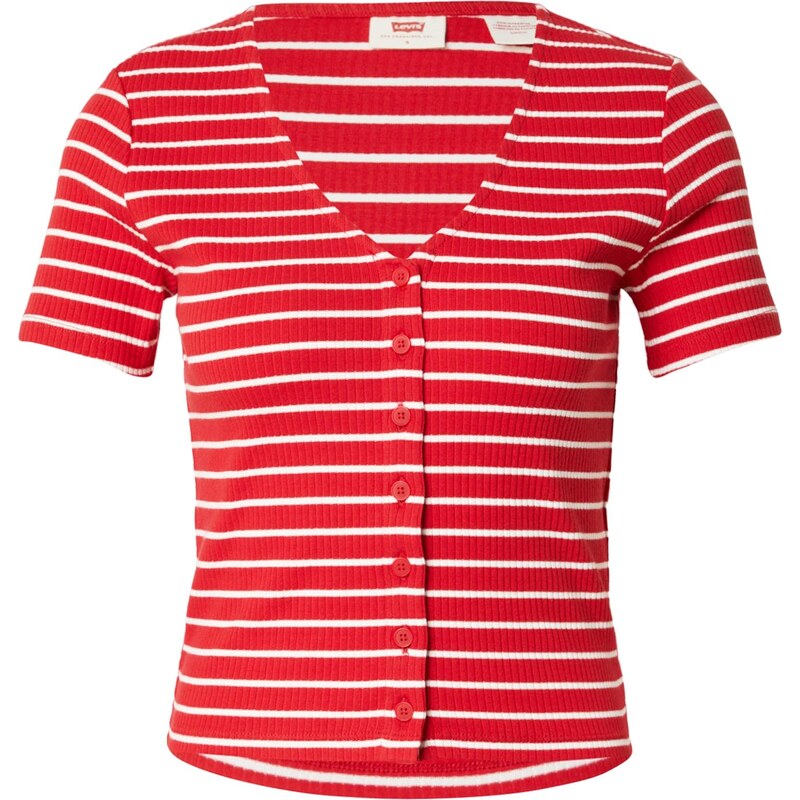 LEVIS Kardigan Muse Tee červená / bílá 113570730
