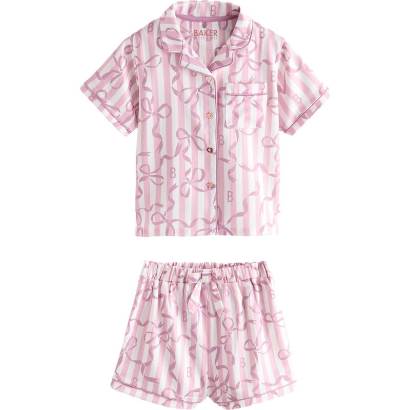 Baker by Ted Baker Pyžamo pink / tmavě růžová / bílá 113570735
