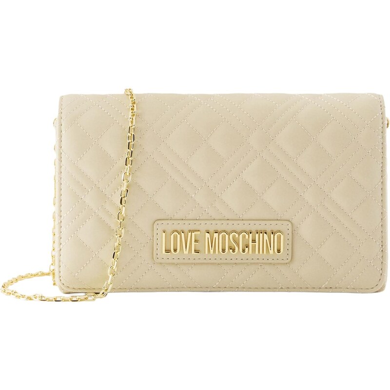Love Moschino Taška přes rameno slonová kost 113588899
