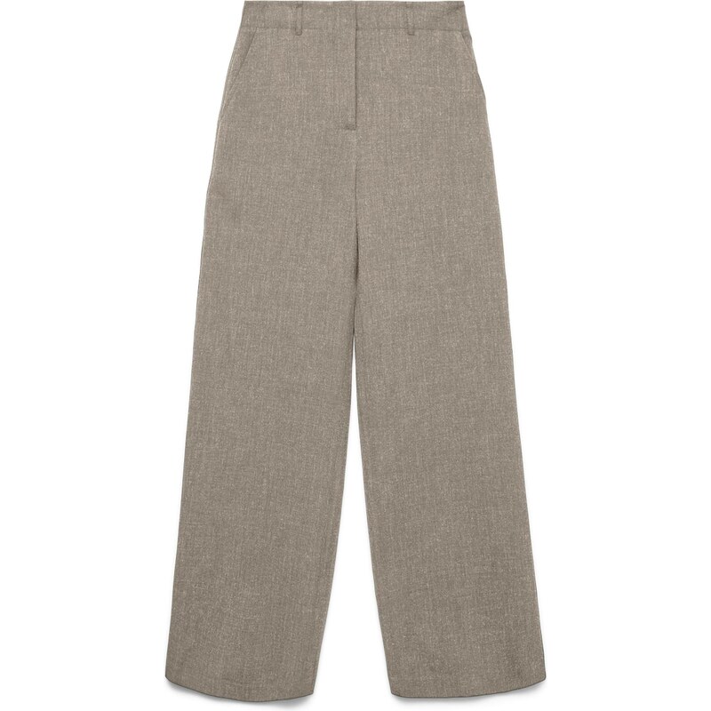 VERO MODA Kalhoty VMBestie šedobéžová