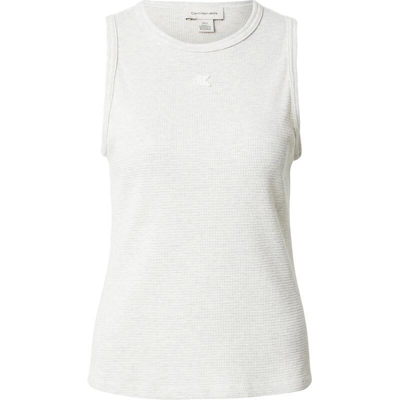 Calvin Klein Jeans Top světle šedá