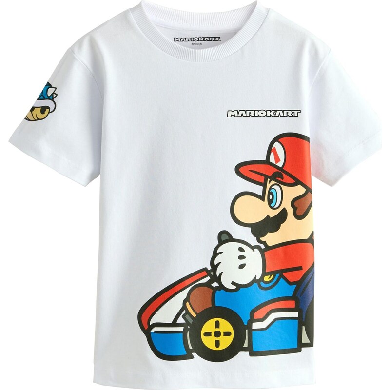 Next Tričko Mario tělová / modrá / červená / bílá