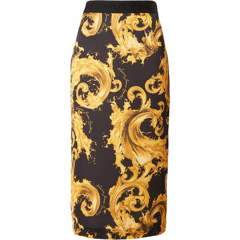 Versace Jeans Couture Sukně čokoládová / žlutá / kari / černá 113572480