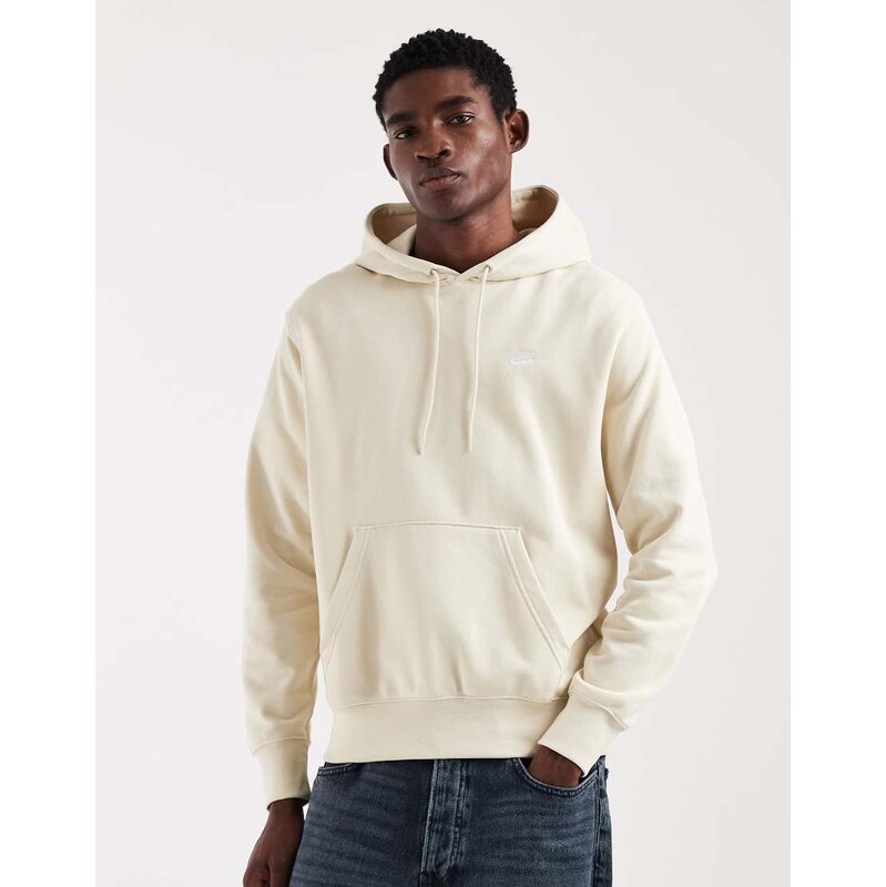 Nike Club sweatshirt in beige-Neutral