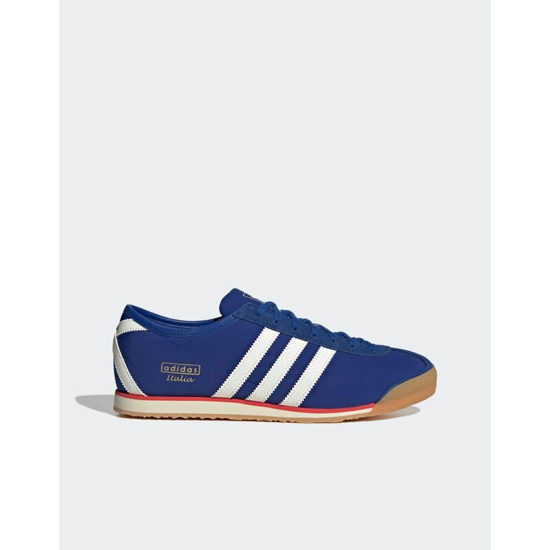 adidas Originals Italia 70s trainers in blue and white