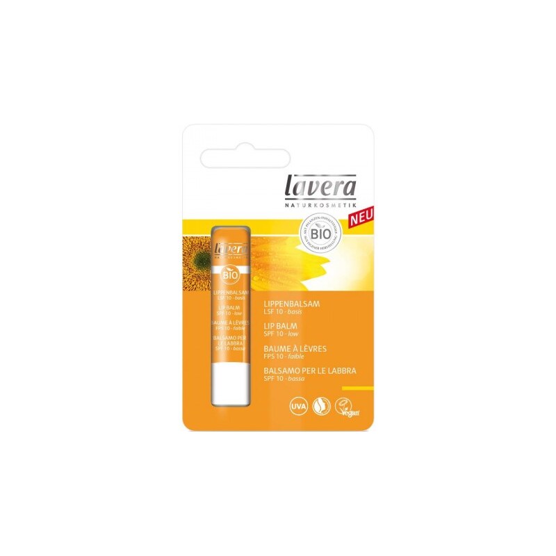 Lavera Ochranný balzám na rty Sun SPF 10 (Lip Balm) 4,5 g