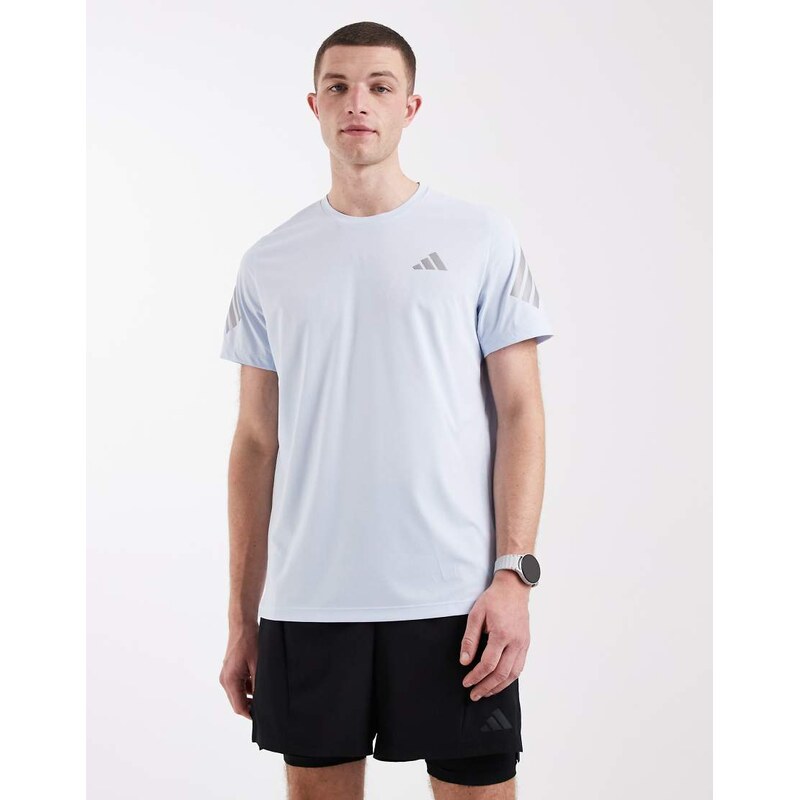 adidas performance Adi365 climacool t-shirt in crystal sky-Blue 115505455