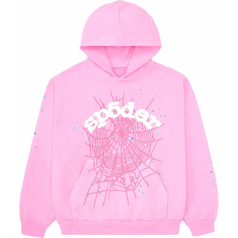 Sp5der OG Web Hoodie Pink 115079966