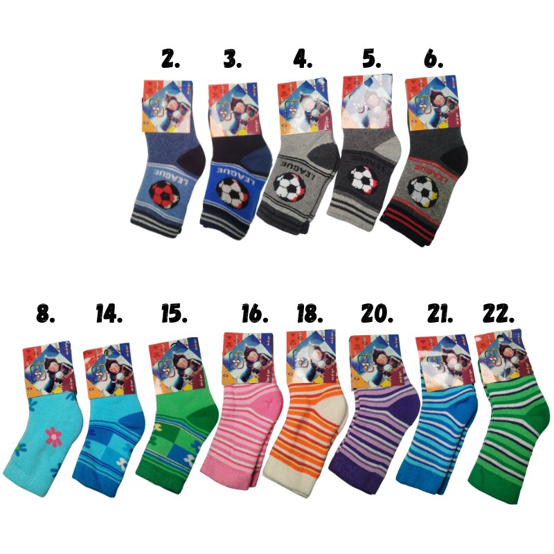 Design Socks Dětské froté ponožky - VEL.86-92 61332580