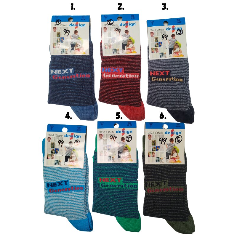 Design Socks Klasické dětské ponožky 61501223