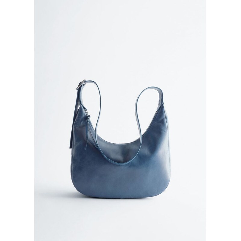 H&M - Crescent crossbody taška - modrá 112794748