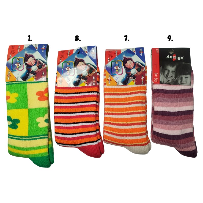 Design Socks Design Sock Froté dětské ponožky 61332443