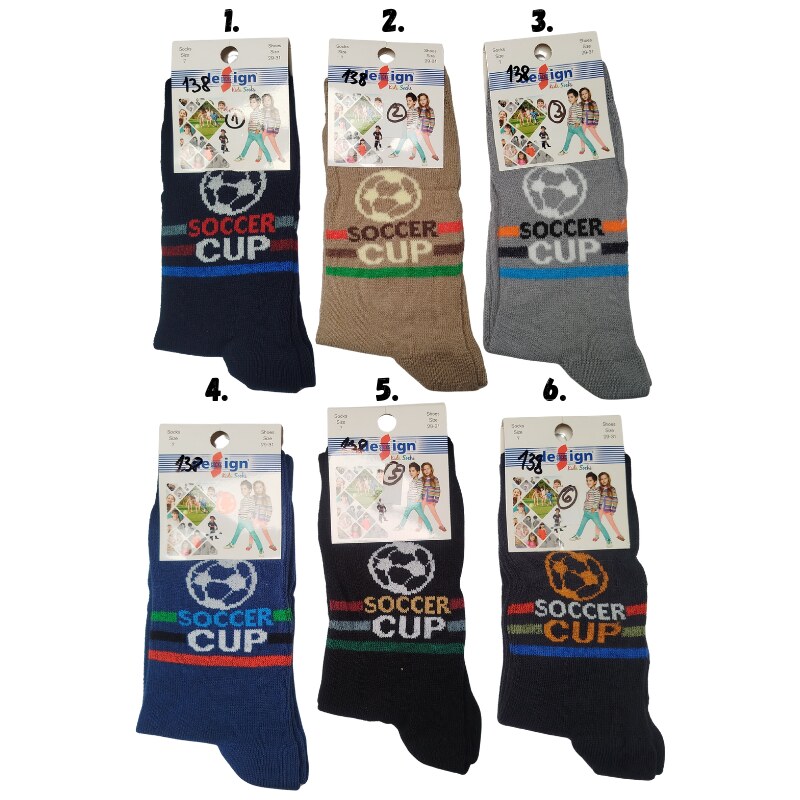 Design Socks Klasické dětské ponožky 61710377