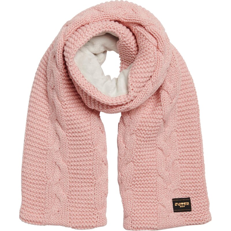 Superdry & Co Šála zlatá / růžová / černá 113587541
