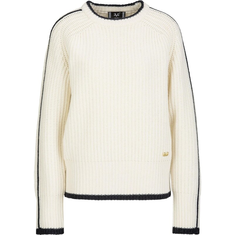 19V69 ITALIA Svetr Aloe černá / offwhite 113587669