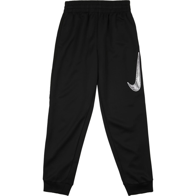 NIKE Sportovní kalhoty Multi černá / bílá
