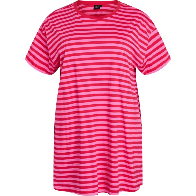 Zizzi Noční košilka Msiv pink / tmavě růžová