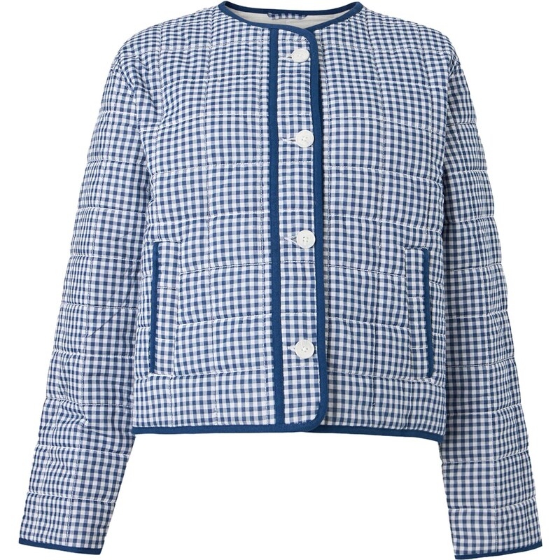 Abercrombie & Fitch Přechodná bunda tmavě modrá / modrý melír /