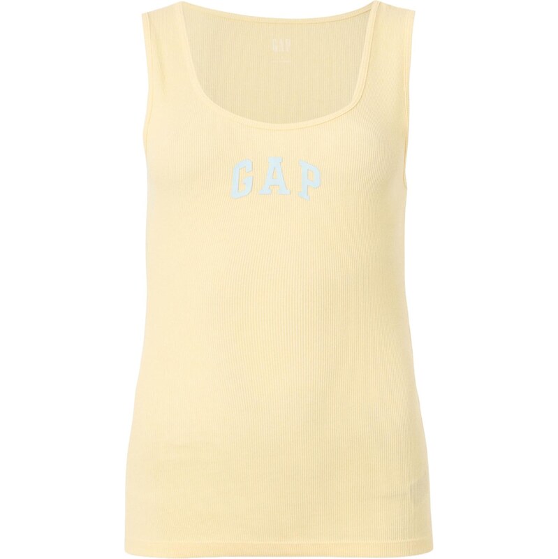 GAP Top světle žlutá / bílá 113589602