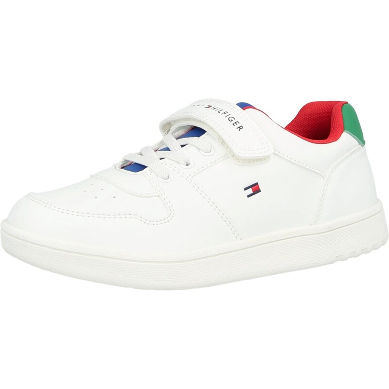 TOMMY HILFIGER Tenisky SKYLER modrá / zelená / červená / bílá