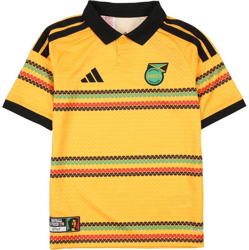 ADIDAS PERFORMANCE Funkční tričko JFF H JSY žlutá / zelená /