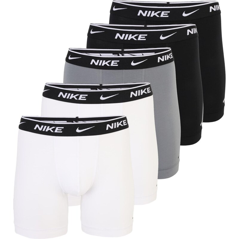 NIKE Underwear Boxerky tmavě šedá / černá / bílá