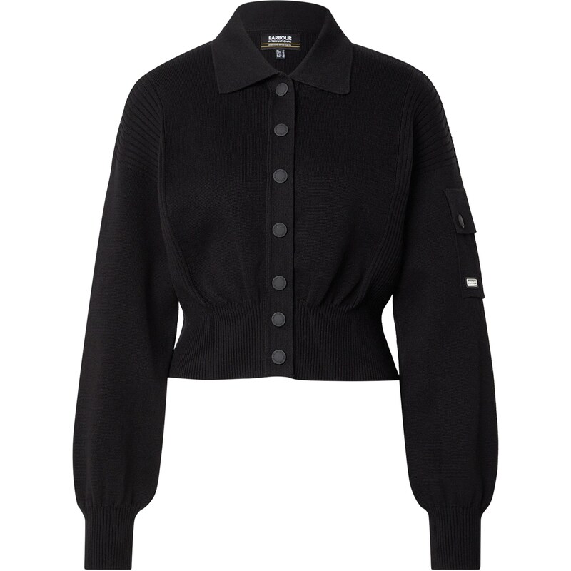 Barbour International Kardigan Gigi černá 113589890