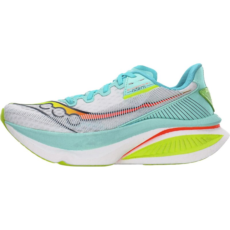 saucony Běžecká obuv 'ENDORPHIN AZURA' aqua modrá / červená / bílá