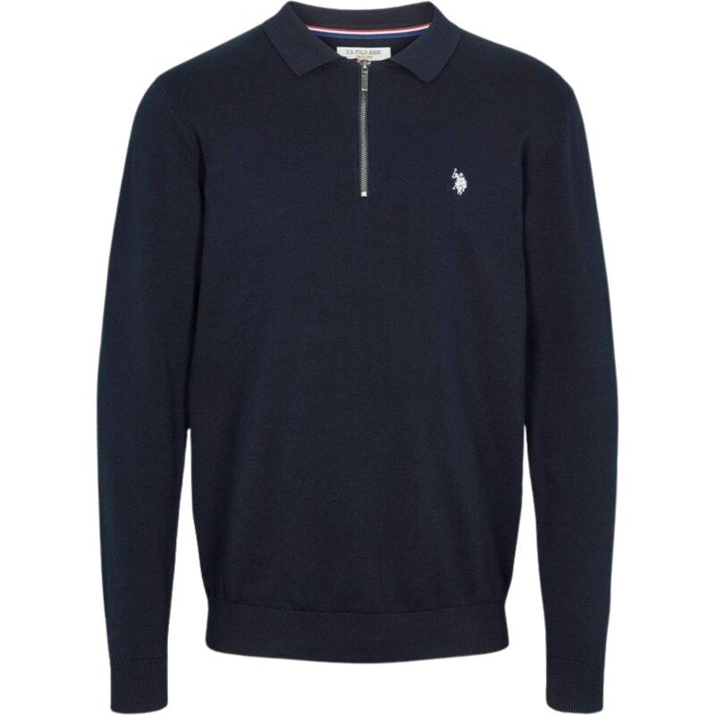 U.S. POLO ASSN. Svetr  Dave Half  safírová