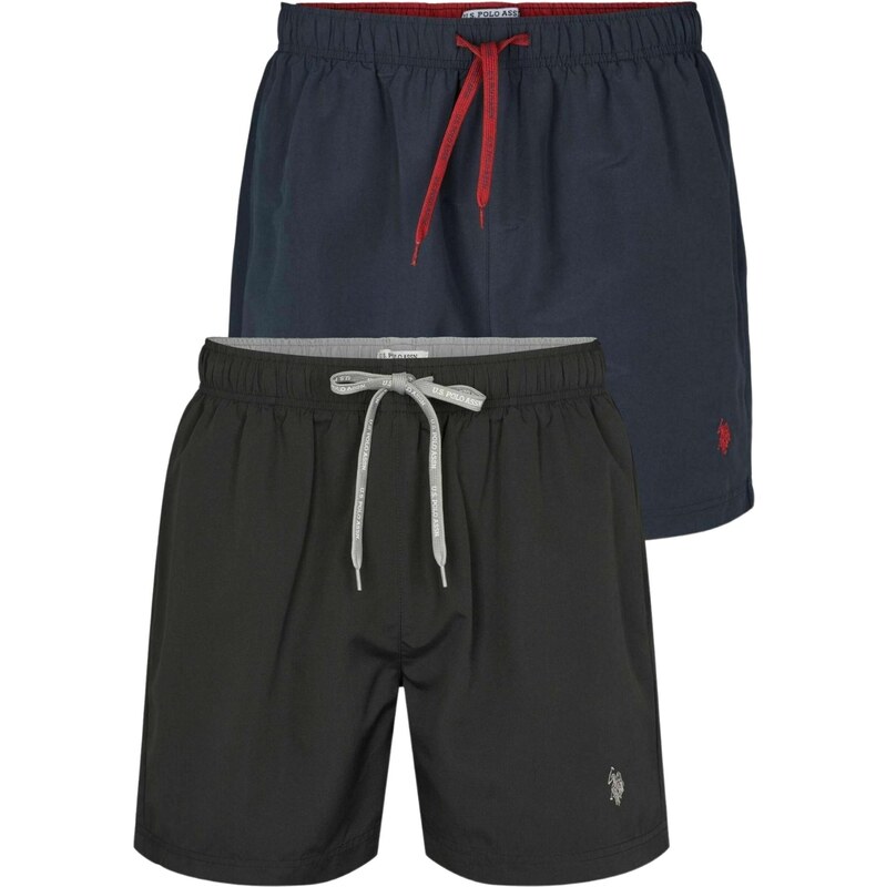U.S. POLO ASSN. Plavecké šortky  Aza 2-Pack  safírová