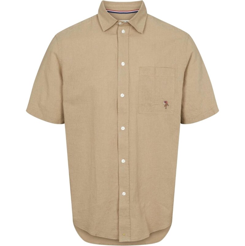 U.S. POLO ASSN. Košile  Flori Linen  béžová