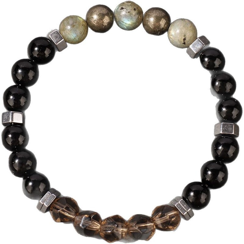 Flor de Cristal BOHO náramek s přírodními kameny - Árvore. Bílý Tyrkys 113593912