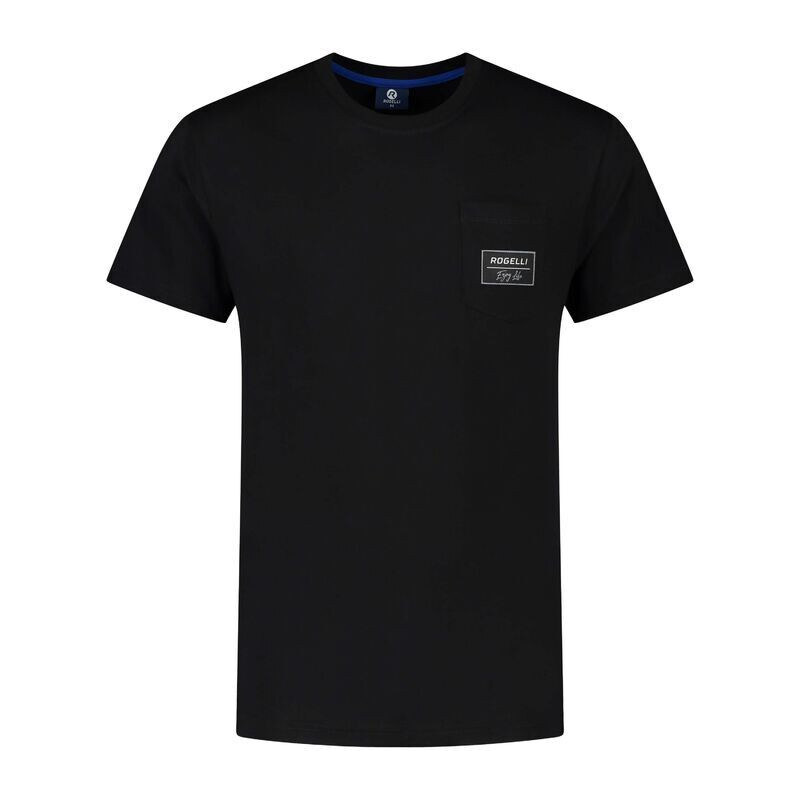 Rogelli pánské tričko LOGO černé 2XL