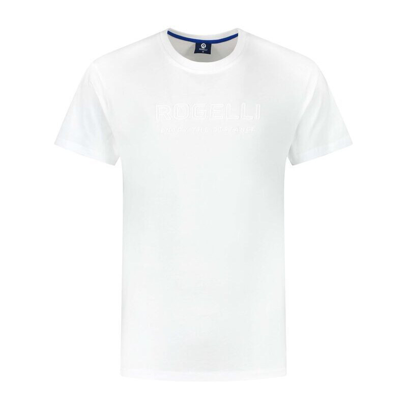 Rogelli pánské tričko LOGO bílé 2XL