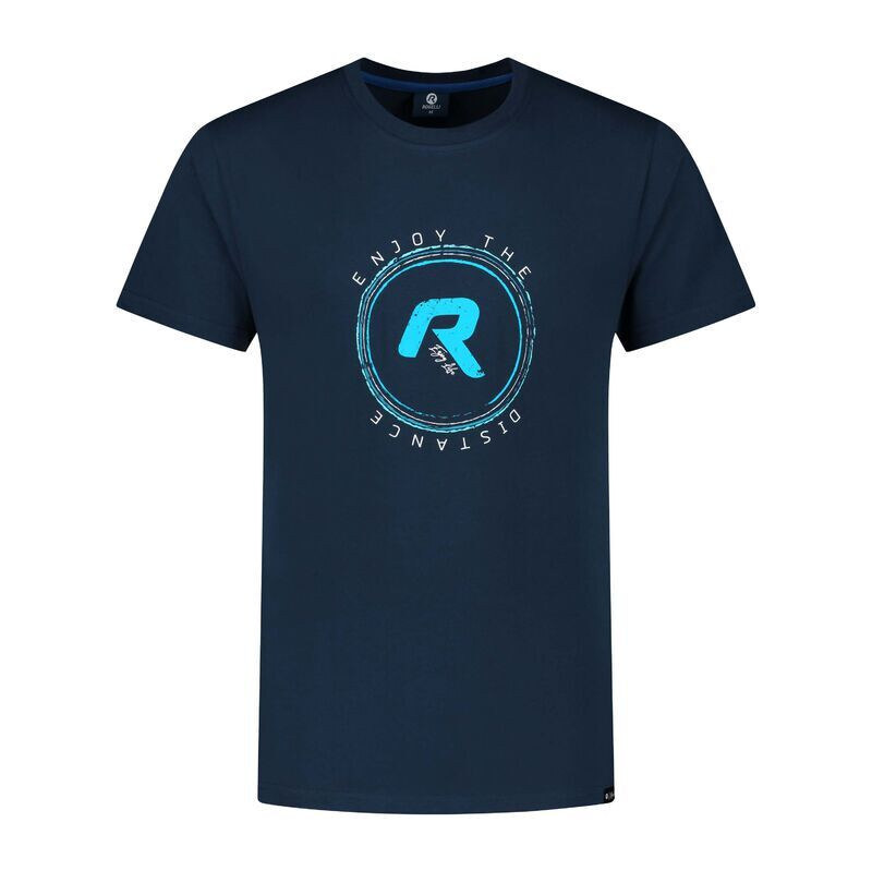 Rogelli pánské tričko GRAPHIC navy blue 2XL